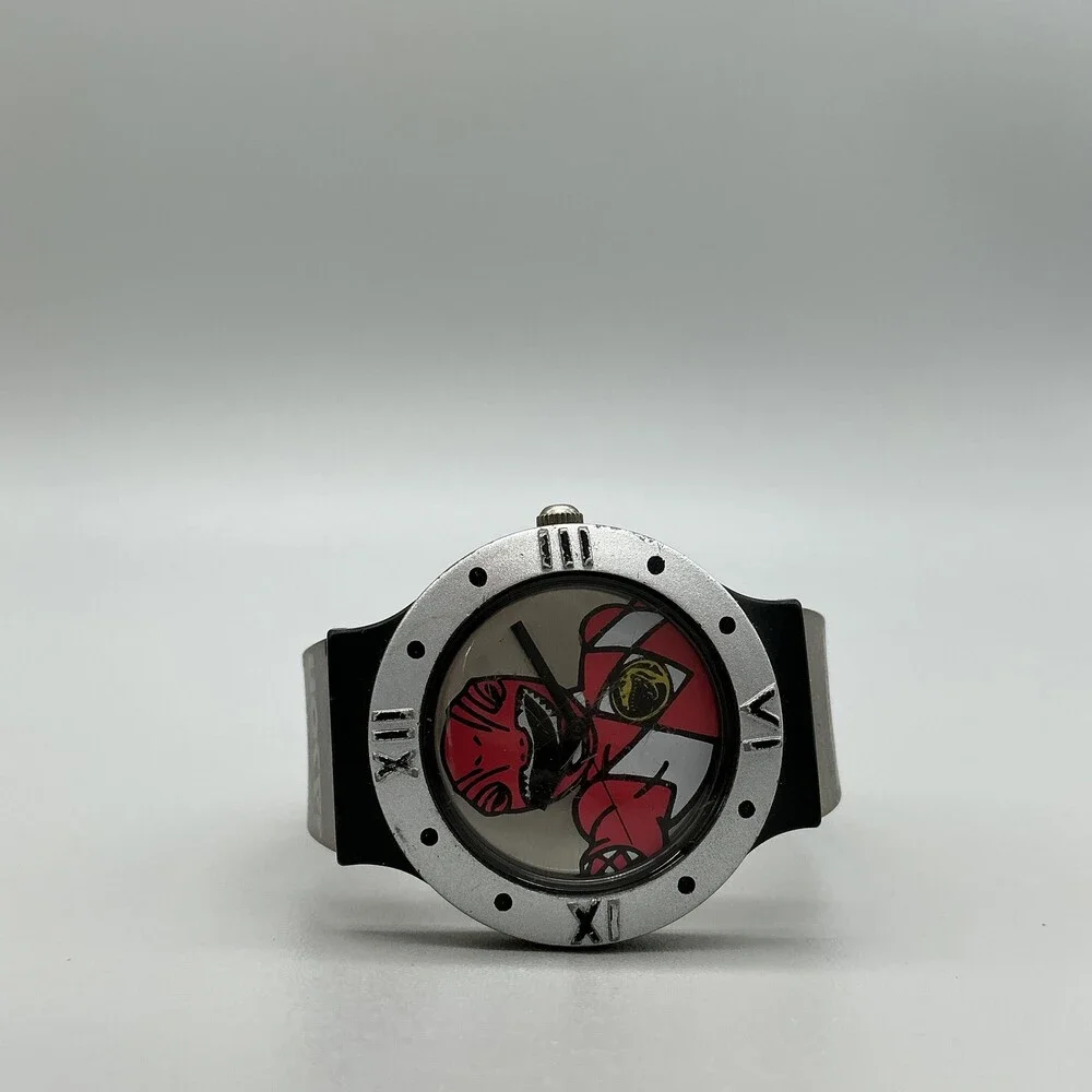 Vintage Hope Power Rangers Boys Watch 33mm Red Ranger Jason New Battery
